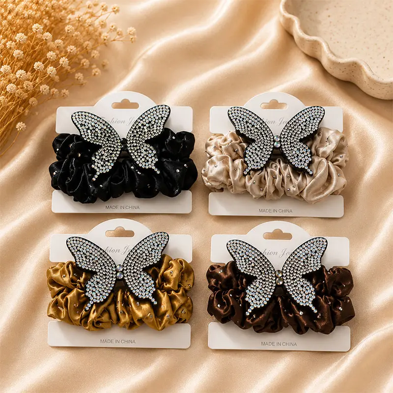 Chouchous Papillon Strass HC40-2