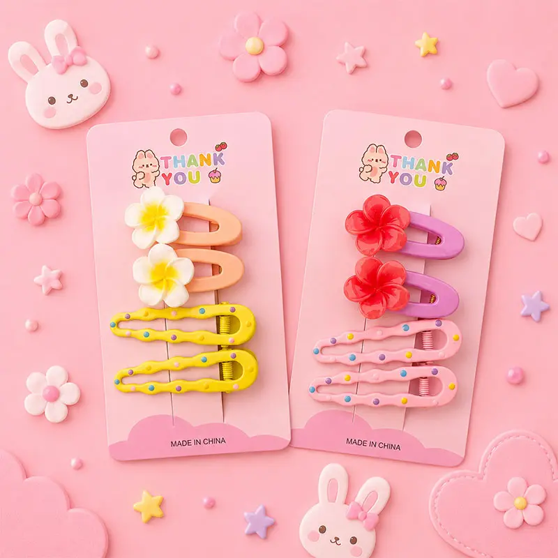 Barrettes & Pinces Fleur  HC17-8