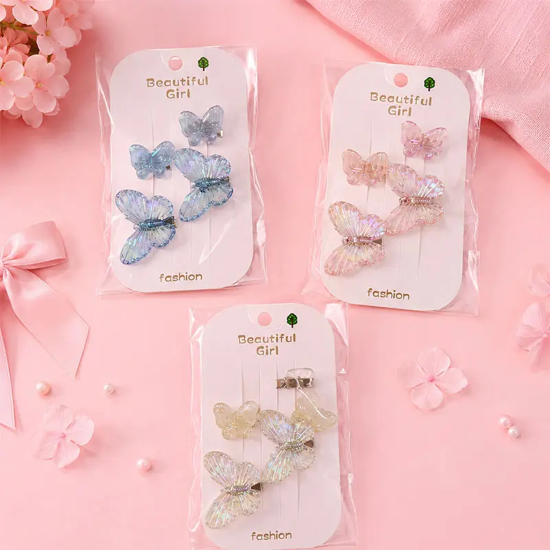 Barrettes Papillon HC33-6