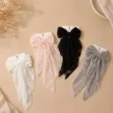 Barrettes Papillon Dentelle HC41-3