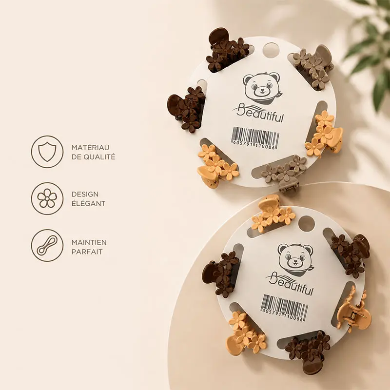 Mini Clips Fleur HC59-2