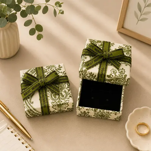 Boîtes Cadeaux Motif Élégant 