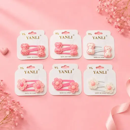 Barrettes Fleur & Cerise HC50-3